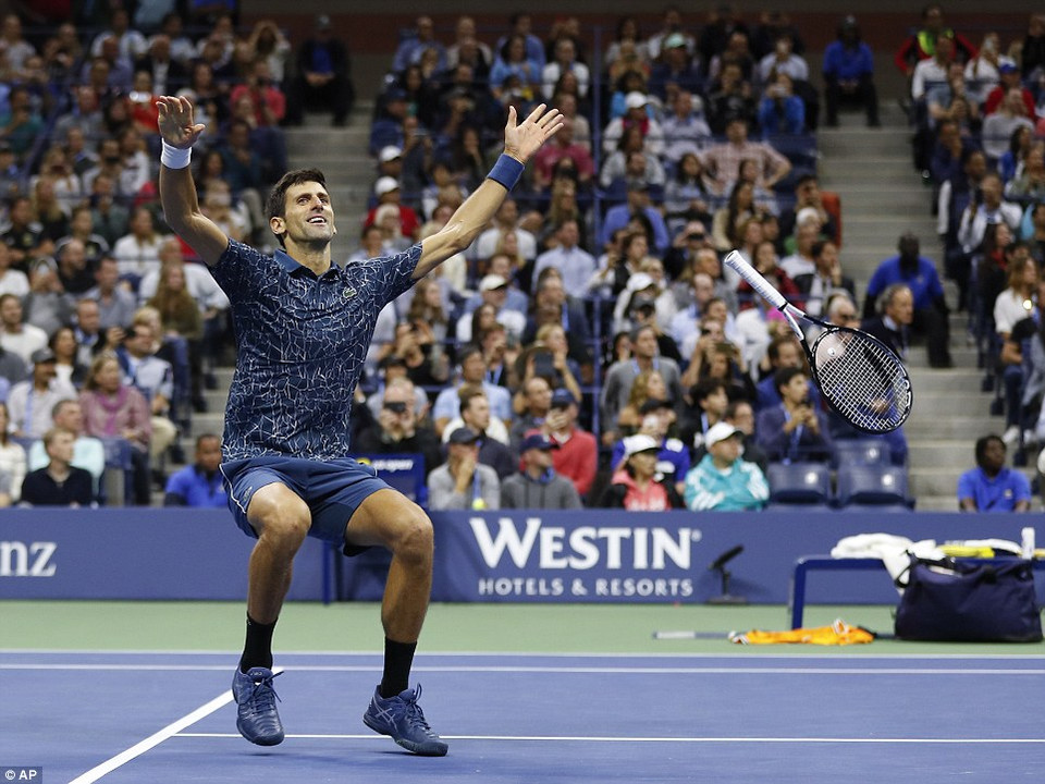 ...chấp nhận nhìn Djokovic đăng quang tại US Open 2018.