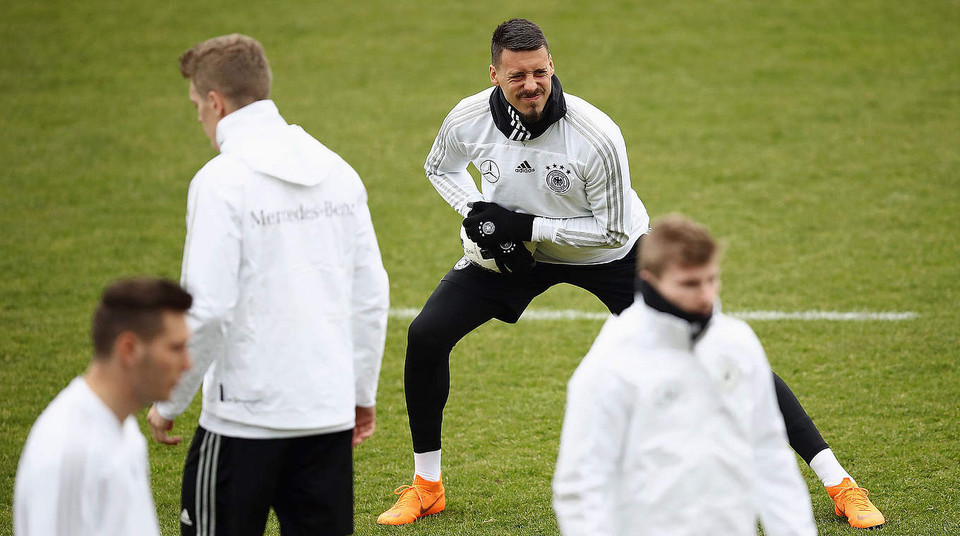 Sandro Wagner vừa có 1 bàn thắng cho bayern hồi cuối tuần qua. (Nguồn: Dfb.de)