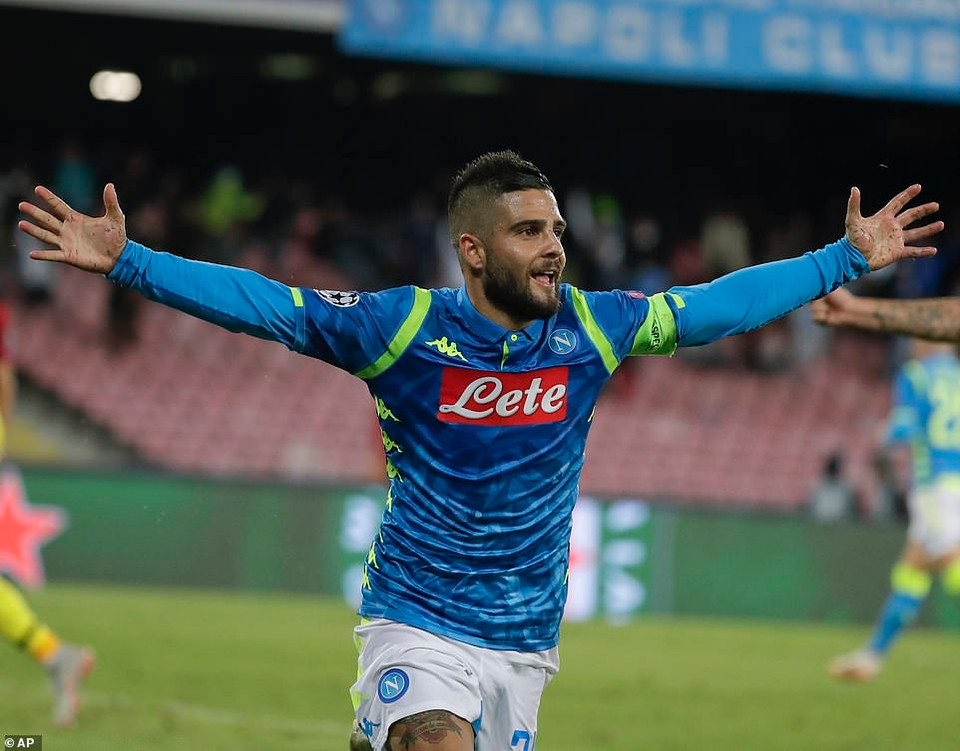 Trong khi đó, Lorenzo Insigne cũng đã tỏa sáng 