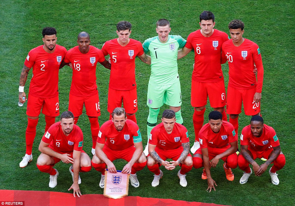 Tuyển Anh với sức trẻ và đội hình đồng đều, được đánh giá cao hơn so với Thụy Điển.