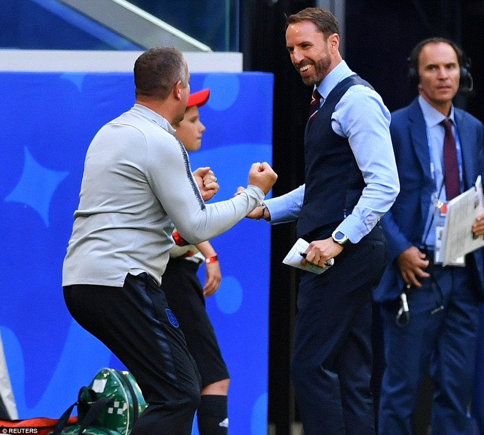 Gareth Southgate hẳn là người hạnh phúc nhất khi chứng kiến học trò tỏa sáng.
