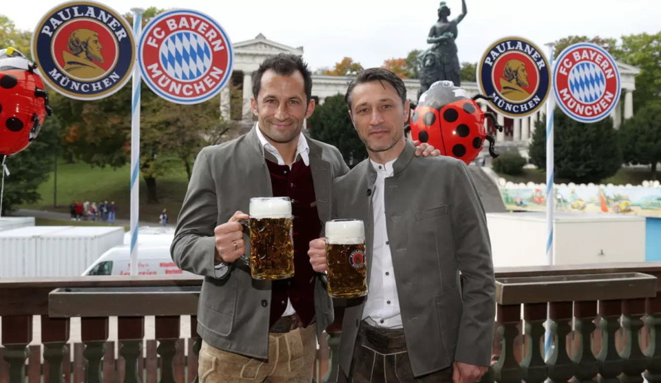 Salihamidzic và Niko Kovac. (Nguồn: fcb.de)