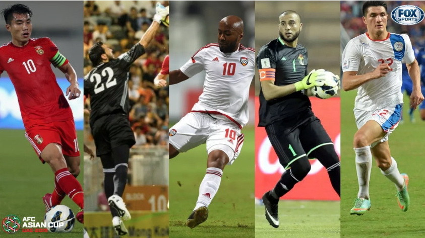 5 cầu thủ già nhất Asian Cup 2019.