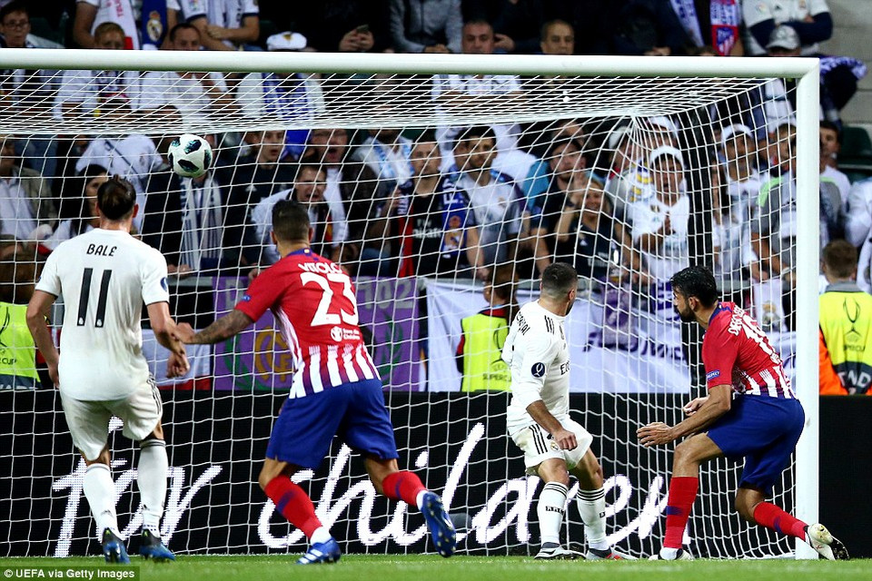 Tuy nhiên, Costa một lần nữa đã tỏa sáng để ghi bàn giúp Atletico gỡ hòa 2-2 và buộc đối thủ phải bước vào hiệp phụ.