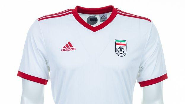 Áo đấu đội tuyển Iran - bảng B.