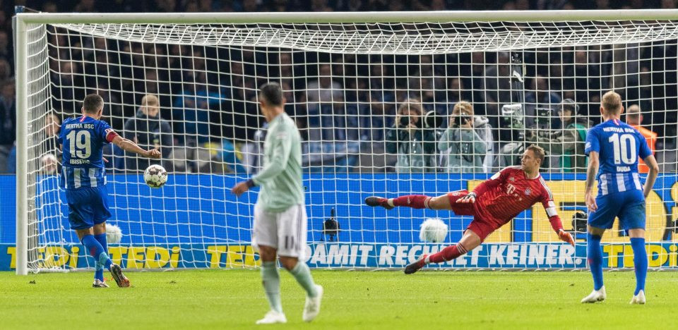 Hetha Berlin có bàn thắng mở tỷ số ở phút 23 từ chấm 11m. (Nguồn: AFP)