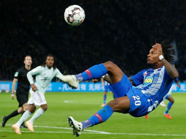 Nhưng Hertha Berlin không phải là đội bóng dễ bị bắt nạt... (Nguồn: AFP)