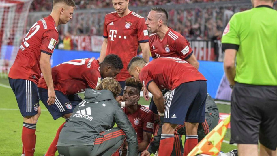 Tuy nhiên, Bayern cũng phải trả giá khá đắt cho chiến thắng này này khi Kingsley Coman dính chấn thương. (Nguồn: fcb.de)