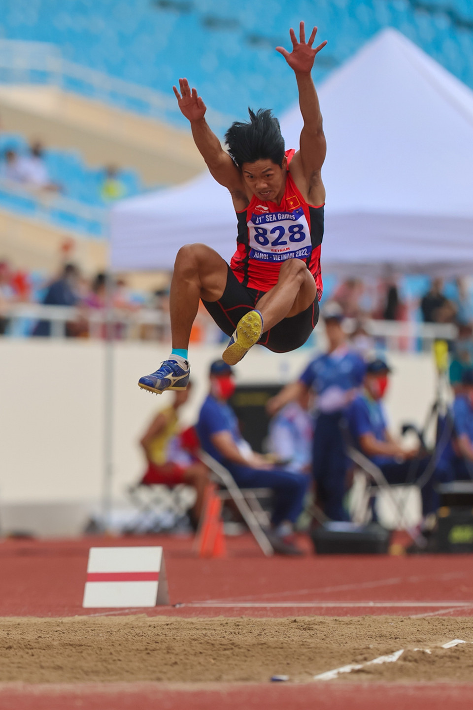 Ở môn thi đấu Điền kinh, đoàn Việt Nam cũng đã gặt hái thành công...(Ảnh: Hải An/Vietnam+)