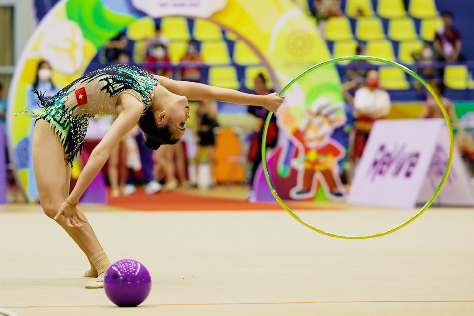 Việt Nam có 3 vận động viên tham dự môn Thể dục nghệ thuật. (Ảnh: Ngô Trần Hải An/Vietnam+)