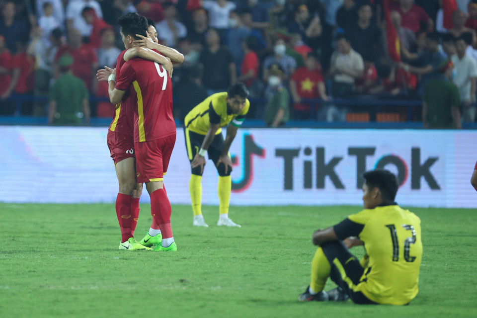 Chiến thắng này đã đưa U23 Việt Nam vào chung kết để đối đầu U23 Thái Lan. (Ảnh: Hải An/Vietnam+)