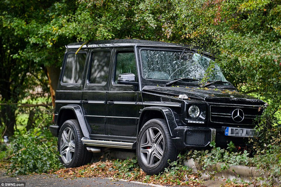 Chiếc Mercedes G63 AMG SUV trị giá 150.000 bảng của Tiemoue Bakayoko.