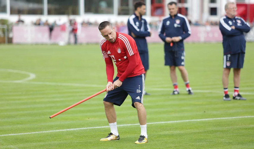 Ribéry chuẩn bị bước sang mùa giải thứ 10 cùng Bayern Munich. (Nguồn: fcbayern.com)
