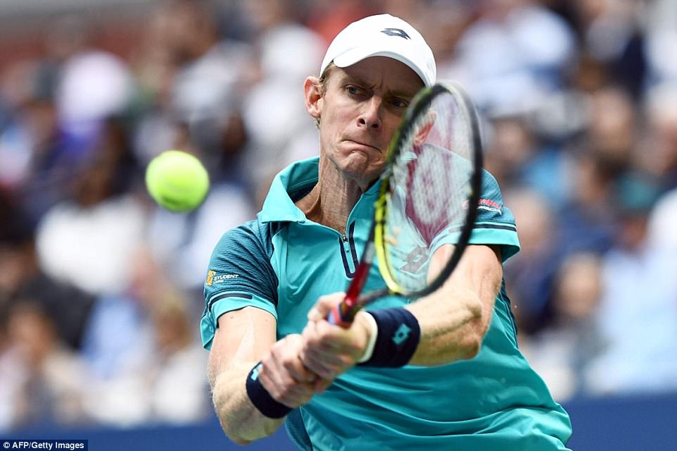 ...và việc tay vợt Nam Phi này mất break là điều khó tránh khỏi