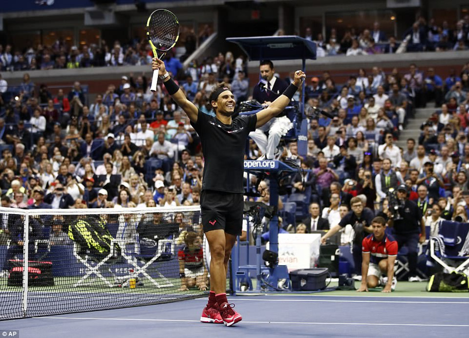Nadal lên ngôi US Open lần 3