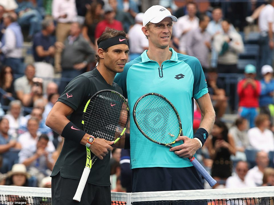 Nadal được đánh giá cao hơn so với người đồng niên Kevin Anderson. 