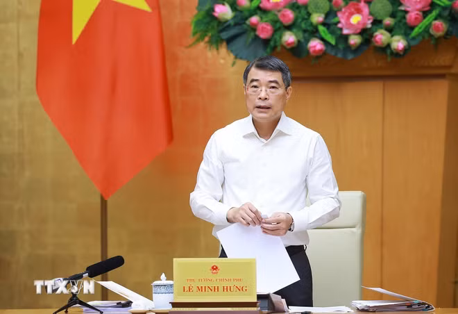 Thủ tướng chủ trì họp Thường trực Chính phủ và Thường trực Đảng ủy Chính phủ- Ảnh 1.