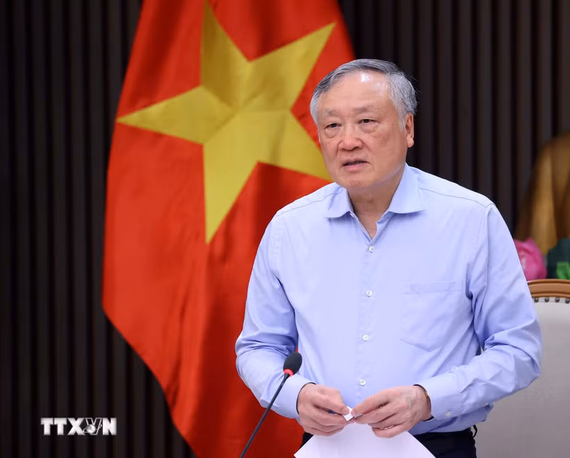 Phó Thủ tướng Thường trực Nguyễn Hòa Bình phát biểu kết luận. (Ảnh: Văn Điệp/TTXVN)