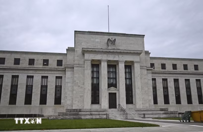 Trụ sở Cục Dự trữ liên bang Mỹ (Fed) tại Washington, D.C. (Ảnh: Kyodo/TTXVN)