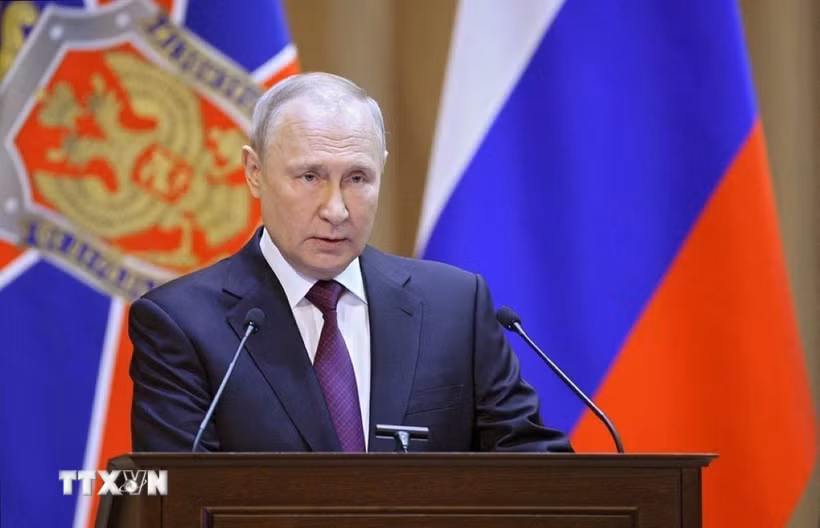 Tổng thống Nga Vladimir Putin. (Ảnh: Sputnik/TTXVN)