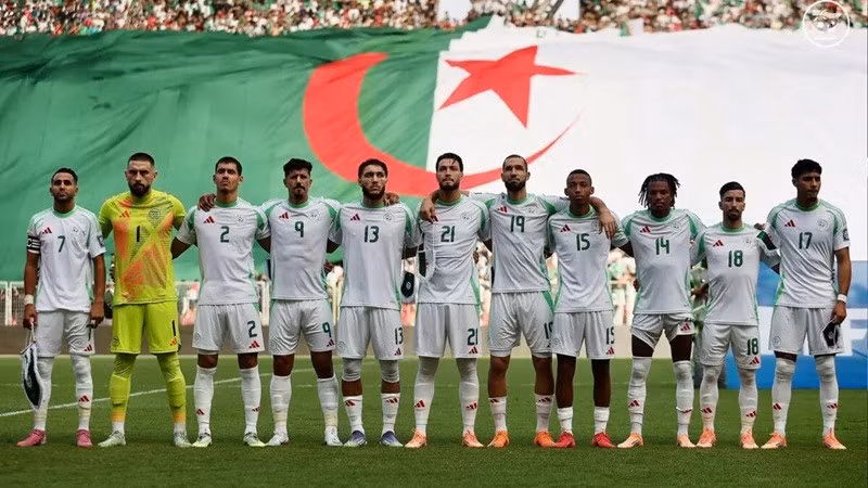 Algeria trở thành đội thứ 20 dự World Cup 2026.