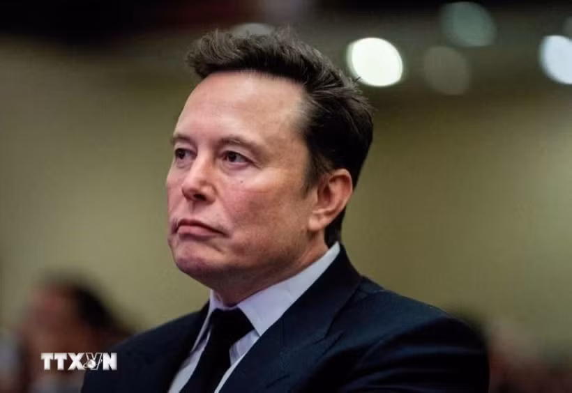 Tỷ phú Elon Musk. (Nguồn: Reuters/TTXVN)