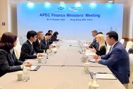 Bộ trưởng Ngô Văn Tuấn và Thứ trưởng Erin Browne thúc đẩy hợp tác song phương và chuẩn bị cho Năm APEC 2027 tại Hongkong. (Ảnh: BTC)
