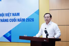 Thứ trưởng Lê Tấn Cận đề nghị Bảo hiểm xã hội Việt Nam tập trung triển khai sáu nhóm nhiệm vụ trọng tâm. (Ảnh: Vietnam+)