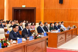 Quy hoạch tổng thể quốc gia đã xác định mục tiêu phát triển: Phấn đấu đến năm 2030 là nước đang phát triển có công nghiệp hiện đại, thu nhập trung bình cao. (Ảnh: Vietnam+)