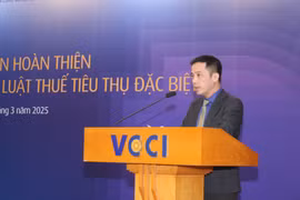 VCCI đưa ra kiến nghị chưa xem xét tăng thuế và bổ sung mặt hàng chịu thuế tiêu thụ đặc biệt tại thời điểm này để tránh tác động bất lợi đến thị trường và cộng đồng doanh nghiệp. (Ảnh: Vietnam+)