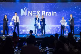 VCCI và Tập đoàn Chicilon ra mắt NEX Brain™, nền tảng AI thúc đẩy chuyển đổi số, nâng cao năng lực cạnh tranh cho doanh nghiệp Việt Nam trong thời kỳ mới. (Ảnh: Vietnam+)