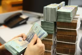 Riêng trong tháng Bảy, tổng thu ngân sách Nhà nước ước đạt 242,1 nghìn tỷ đồng. (Ảnh: Vietnam+)