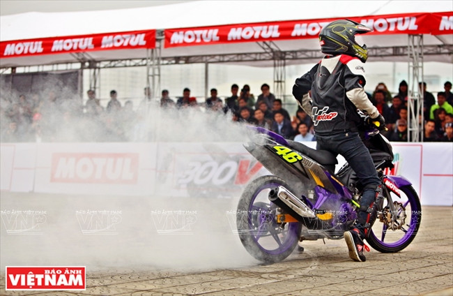 Năm nay có tới 2 thí sinh lọt vào vòng chung kết sử dụng loại xe số côn tay phổ thông Yamaha Exciter với cơ cấu khung dạng underbone. 