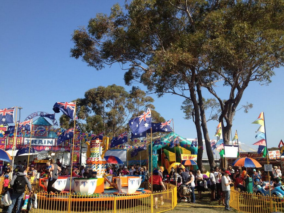 Từ ngày 26/9-4/10, tại thành phố Perth, bang Tây Australia, diễn ra Hội chợ Nông nghiệp Hoàng gia (Perth Royal Show) 2015. (Ảnh: Khánh Linh/Vietnam+)