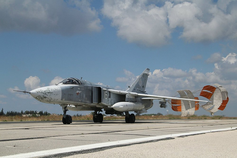 Sukhoi Su-24 của Nga. (Nguồn: sputniknews)