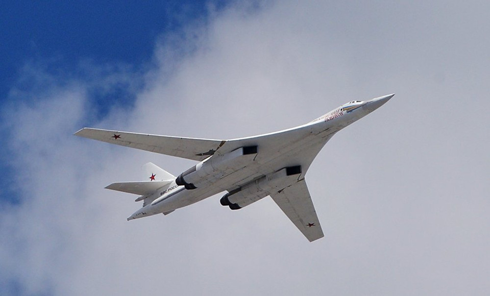 Tupolev Tu-160 của Nga. (Nguồn: sputniknews)