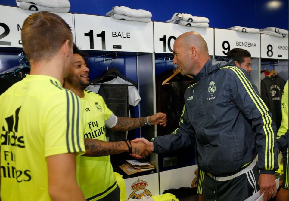 Marcelo tỏ ra rất vui mừng. (Nguồn: Real Madrid)