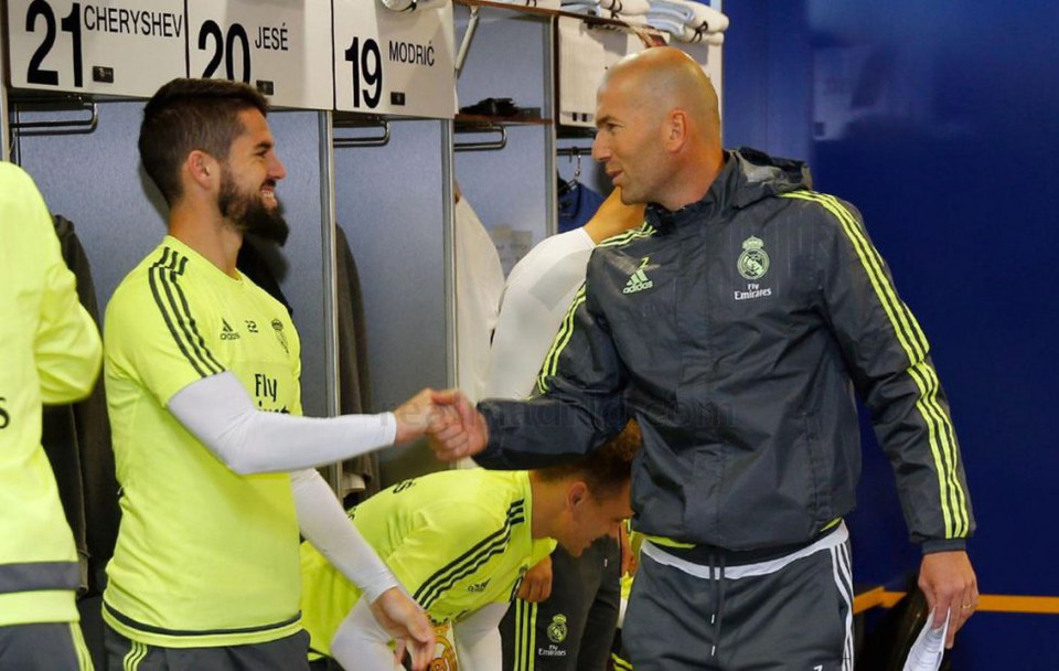 Isco có lẽ sẽ được chơi nhiều hơn dưới sự dẫn dắt của Zidane. (Nguồn: Real Madrid)