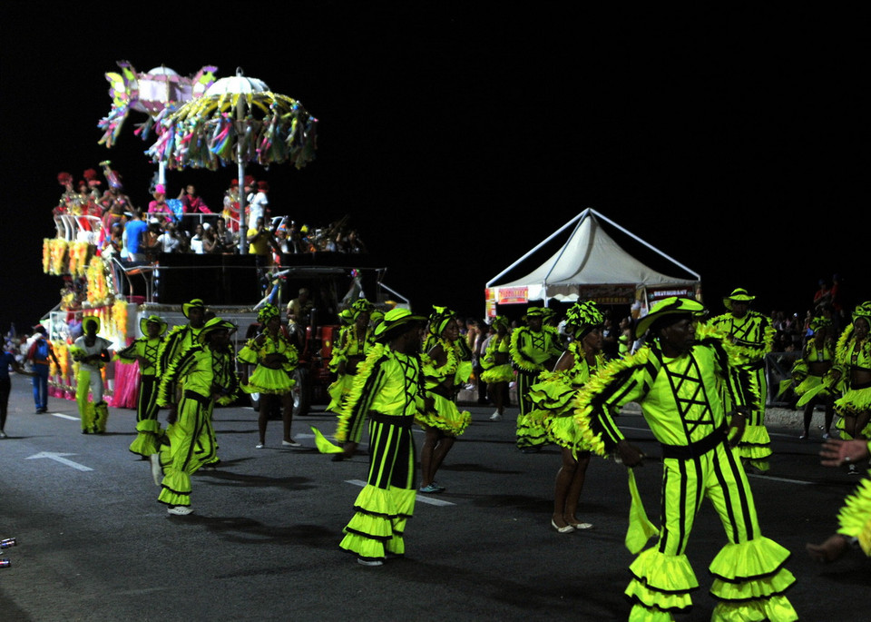 Lễ hội văn hóa đầy sắc màu này được tổ chức lần đầu tiên tại Cuba vào năm 1895. (Ảnh: Lê Hà/TTXVN)