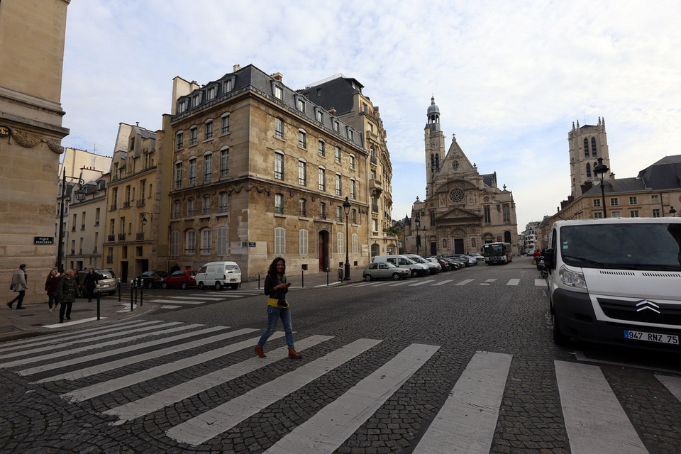Một góc thành phố Paris. (Ảnh: Huy Hùng)