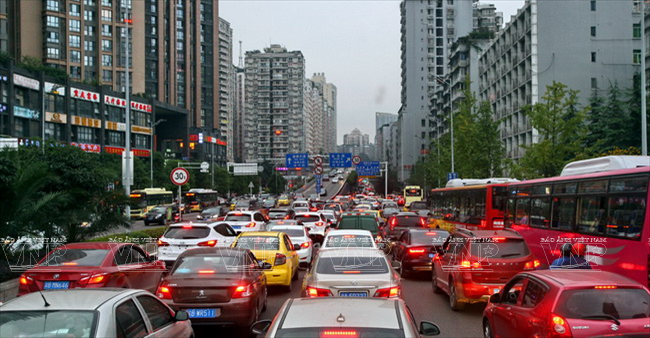 Thành phố trẻ Trùng Khánh hiện được coi là một trong những đô thị phát triển nhanh nhất Trung Quốc với cơ sở hạ tầng phát triển nhanh và đồng bộ. (Nguồn: Báo ảnh Việt Nam) 