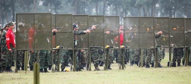 Màn thi đấu hữu nghị của Phó Tư lệnh Lục quân các nước ASEAN.