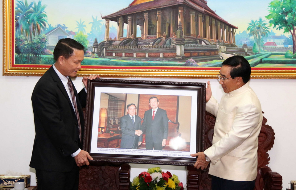 Quang cảnh buổi gặp mặt. (Ảnh: Phạm Kiên/TTXVN)