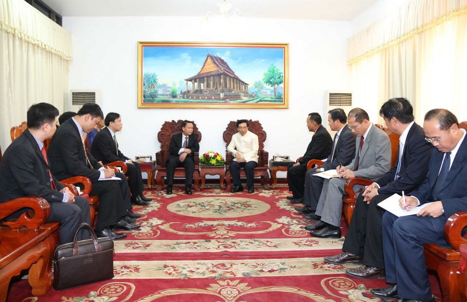 Quang cảnh buổi gặp mặt. (Ảnh: Phạm Kiên/TTXVN)