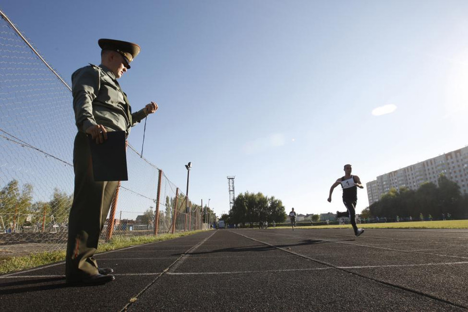 Bài kiểm tra thể lực. (Nguồn: Reuters)