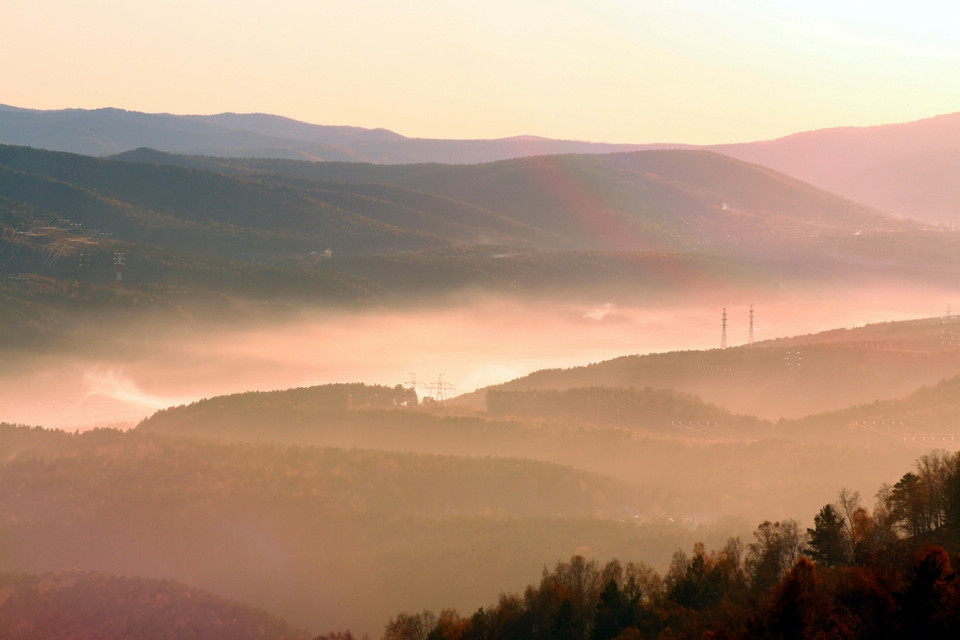 Nét đẹp đặc trưng của mùa thu nước Nga. (Trần Hiếu/Vietnam+)