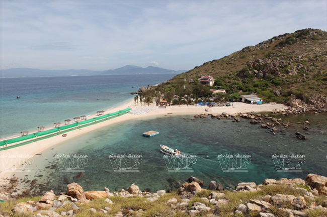 Vẻ đẹp của hòn Nội. (Ảnh: Tất Sơn)