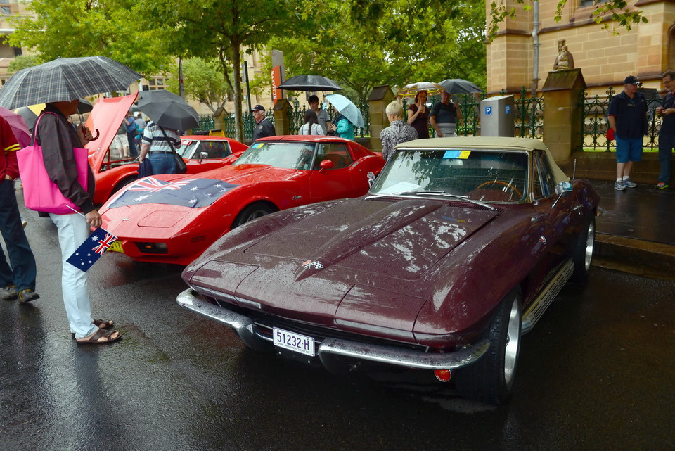 Buổi triển lãm diễn ra trên các tuyến phố trung tâm ở thành phố Sydney. (Ảnh: Quang Minh/TTXVN)