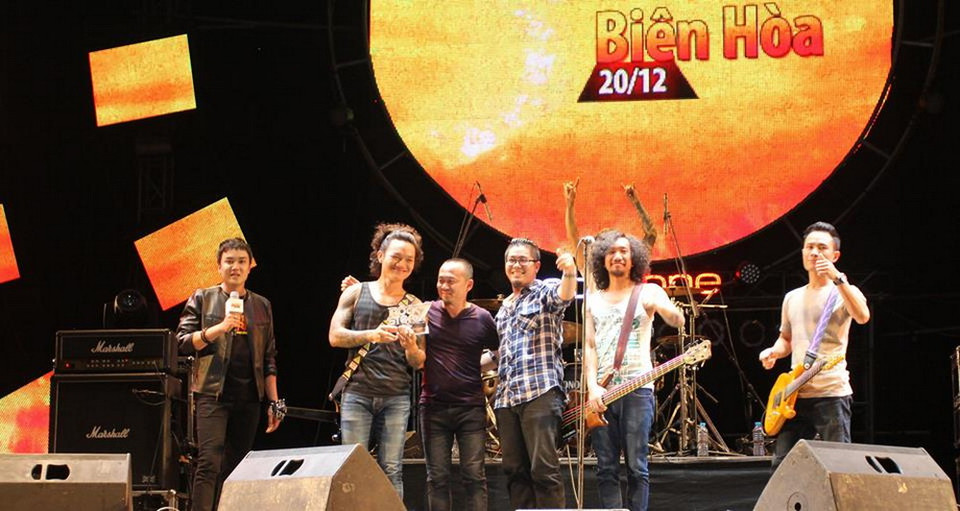 “Ban nhạc được yêu thích nhất” Microwave. (Ảnh: Ban tổ chức)