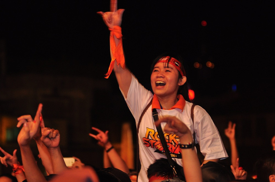 Sự cuồng nhiệt của khán giả Biên Hòa. (Ảnh: Ban tổ chức)